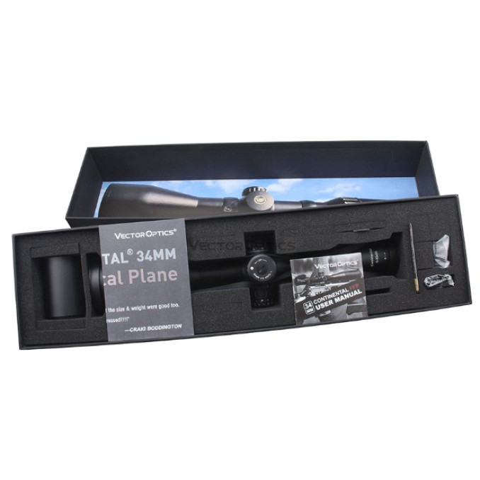 Приціл оптичний Vector Optics Continental 5-30x56 (34mm) FFP Ranging