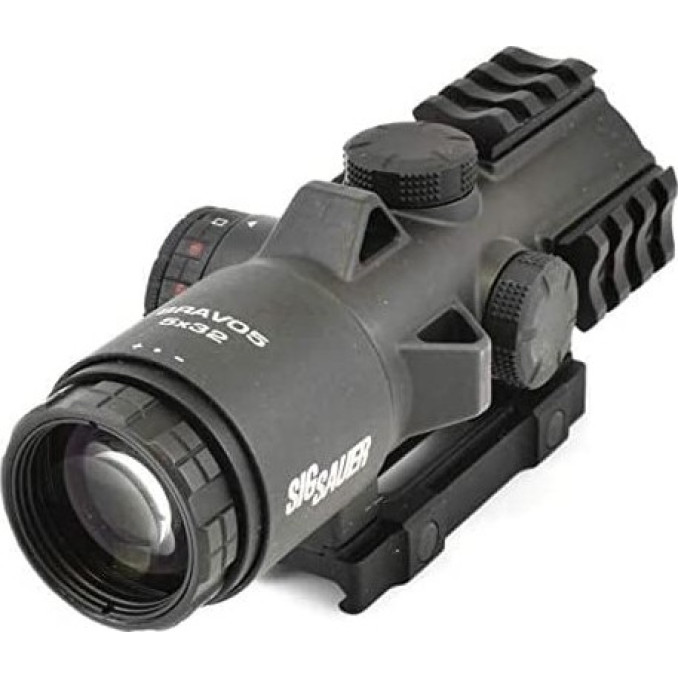 Приціл оптичний  Sig Optics BRAVO5 BATTLE SIGHT, 5X32MM HORSESHOE DOT ILLUM RETICLE