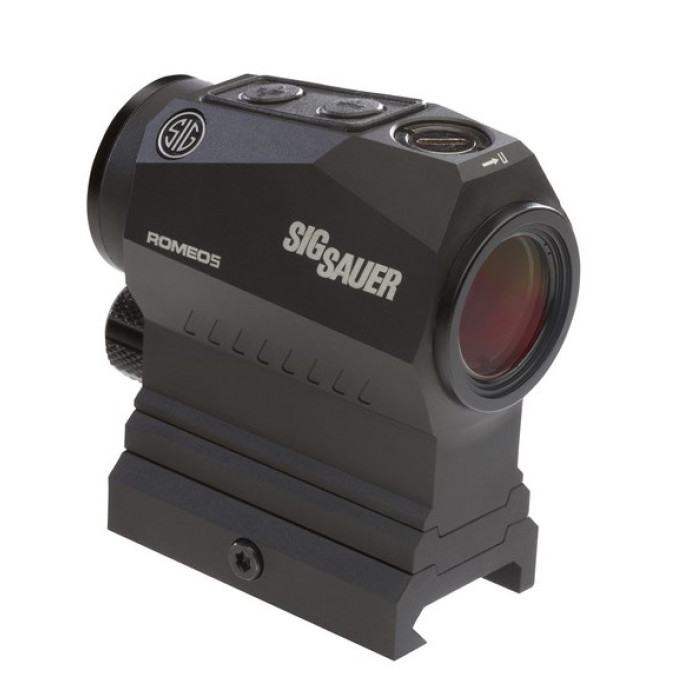 SOR52101 Приціл коліматорний SIG Optics ROMEO5 X COMPACT RED DOT SIGHT, 1X20MM, 2 MOA RED DOT