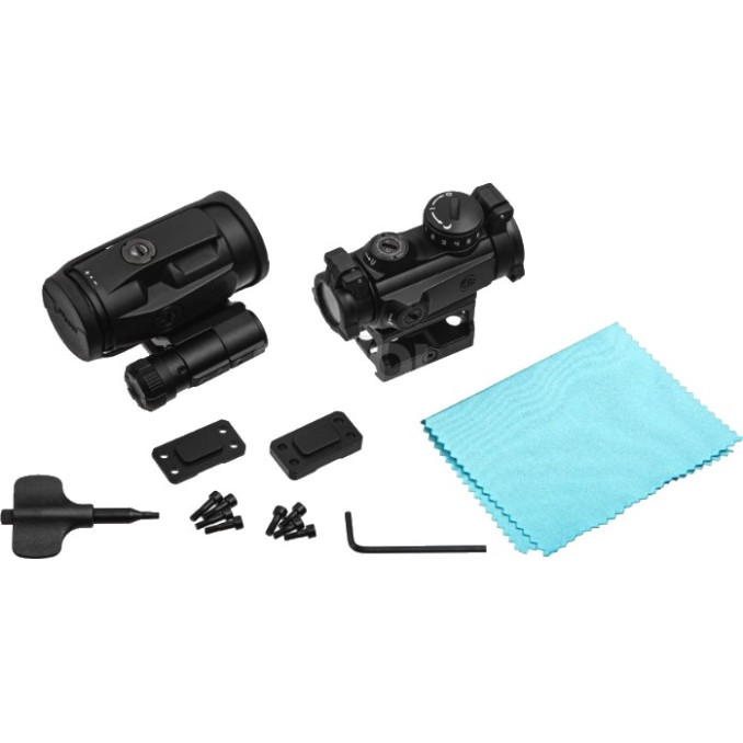 Комплект Sig Optics коліматор ROMEO-MSR 2 MOA і магніфер JULIET3-MICRO 3X22MM