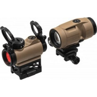 Комплект Sig Optics коліматор ROMEO-MSR 2 MOA і магніфер JULIET3-MICRO 3X22MM FDE