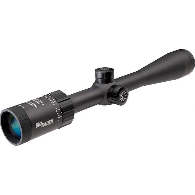 SOW34204 Приціл оптичний SIG Optics Whiskey 3 4-12x40mm, 1 Inch, SFP, BDC-1 QUADPLEX