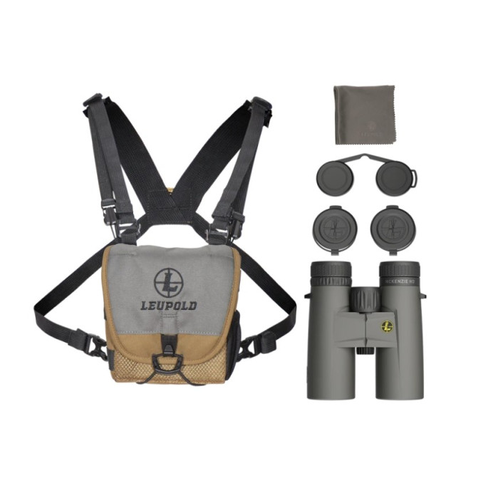 Бинокль Leupold BX-1 McKenzie HD 10x42mm темно-серый