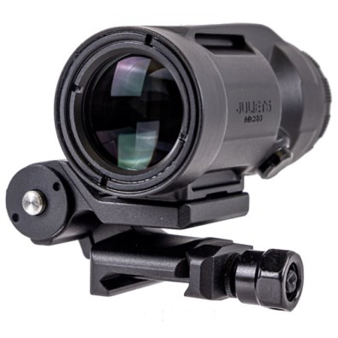 Збільшувач Sig Optics 5Х JULIET5-MICRO 5X24MM, PUSH-BUTTON MOUNT WITH SPACERS, BLACK