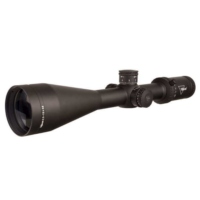 Приціл оптичний TRIJICON Credo 2.5-15x56 MRAD 30mm Crosshair SFP Red
