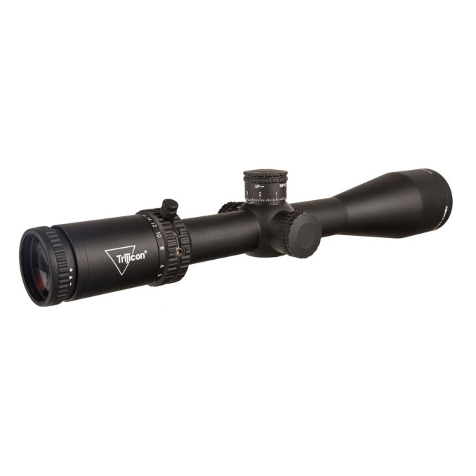 Приціл оптичний TRIJICON Tenmile 4-24x50 MRAD Ranging Crosshair SFP Red