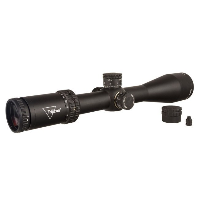 Приціл оптичний TRIJICON Tenmile 4-24x50 MRAD Ranging Crosshair SFP Red