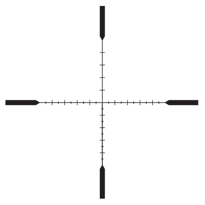 Приціл оптичний TRIJICON Tenmile 4-24x50 MRAD Ranging Crosshair SFP Red