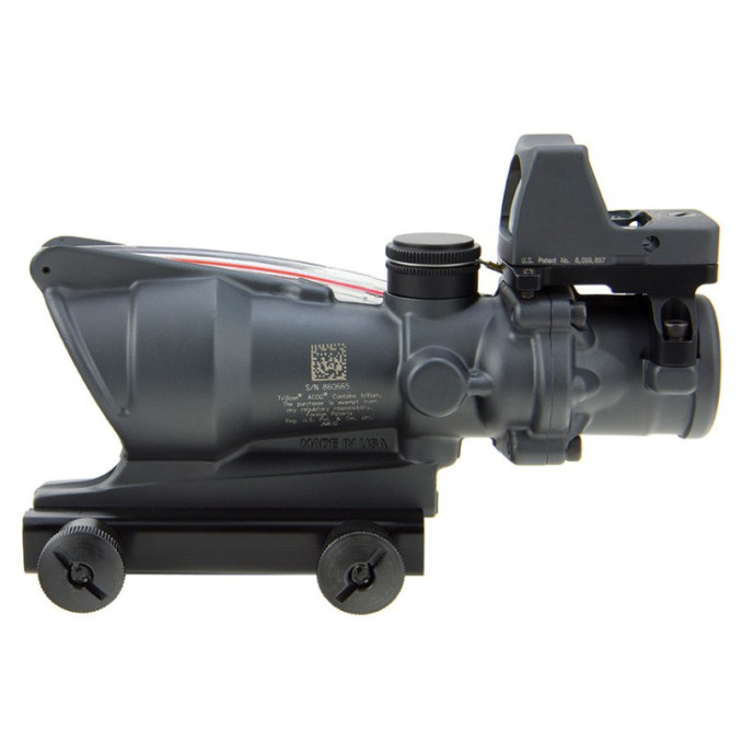 Комплект TRIJICON приціл оптичний ACOG 4x32 BAC і приціл коліматорний RMR 3.25 МОА Gray