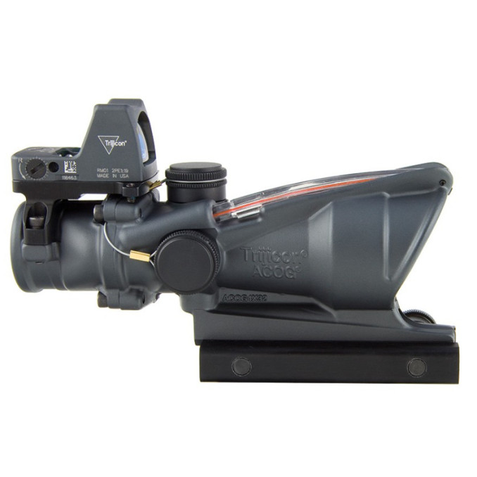 Комплект TRIJICON приціл оптичний ACOG 4x32 BAC і приціл коліматорний RMR 3.25 МОА Gray