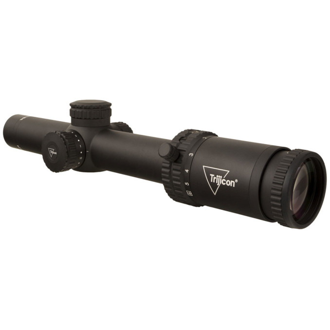 Приціл оптичний TRIJICON Credo 1-6x24 MRAD Segmented Circle FFP Red