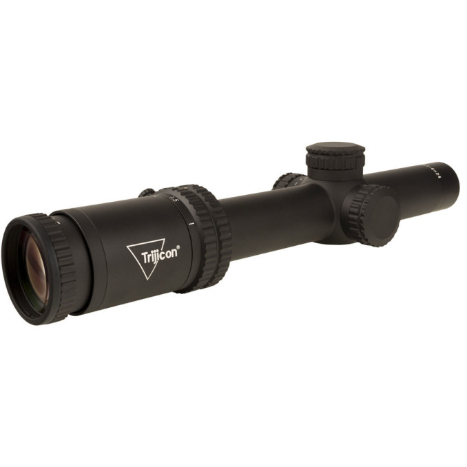 Приціл оптичний TRIJICON Credo 1-6x24 MRAD Segmented Circle FFP Red