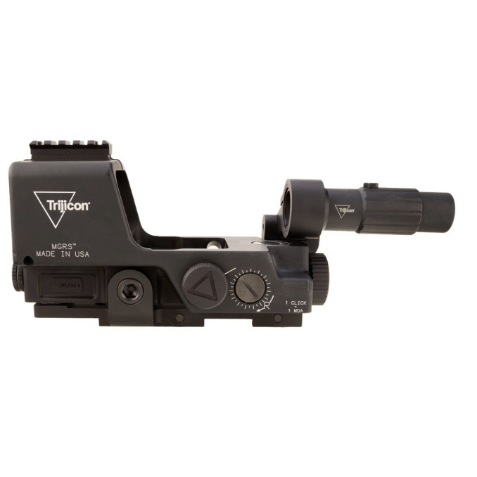 Приціл коліматорний TRIJICON MGRS Red Segmented Circle 3 MOA зі збільшувачем 3х