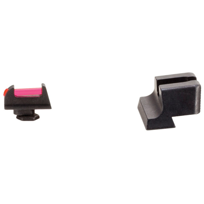 Мушка + цілик Trijicon Fiber Set Red  для пістолетів Glock 9mm/.40 (крім MOS)