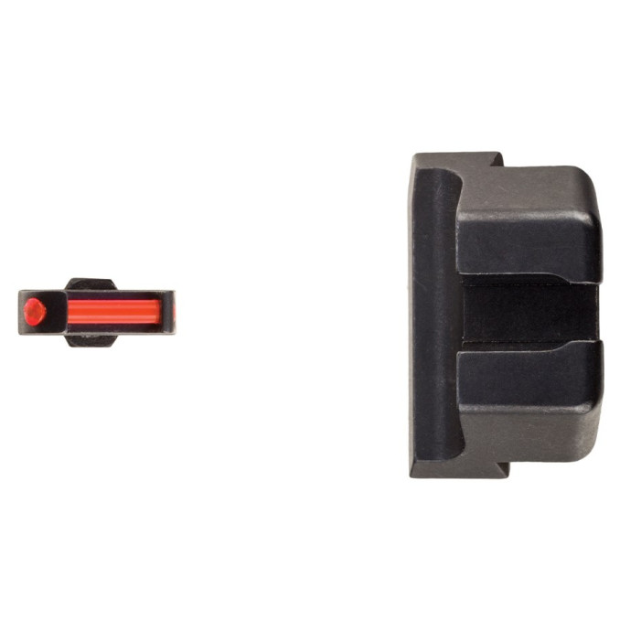 Мушка + цілик Trijicon Fiber Set Red  для пістолетів Glock 9mm/.40 (крім MOS)