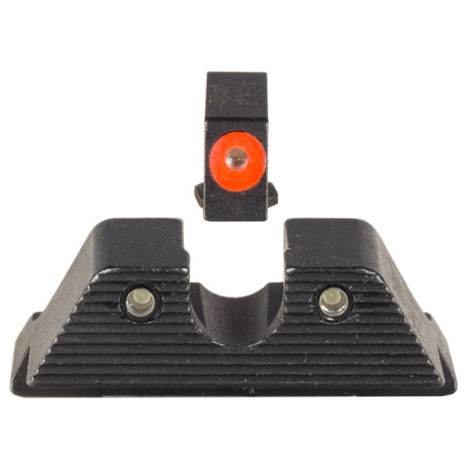 Мушка + цілик Trijicon HD Set Orange для пістолетів Glock 9mm/.40 (крім MOS)