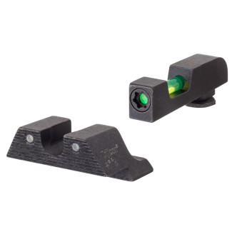 Мушка + цілик Trijicon DI Set Green для пістолетів Glock 9mm/.40 (крім MOS)