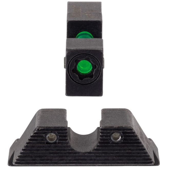 Мушка + цілик Trijicon DI Set Green для пістолетів Glock 9mm/.40 (крім MOS)