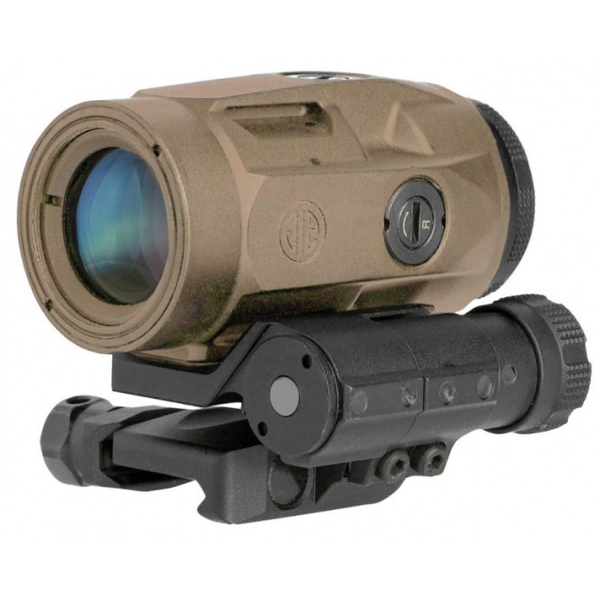 Увеличитель Sig Optics 3Х JULIET3-MICRO 3X22MM, PUSH-BUTTON MOUNT WITH SPACERS, FDE
