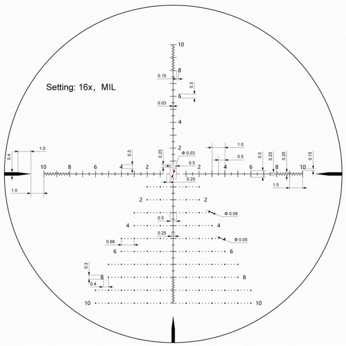 Оптичний приціл Vector Optics Taurus 4-32x56 (34mm) illum. SFP ED