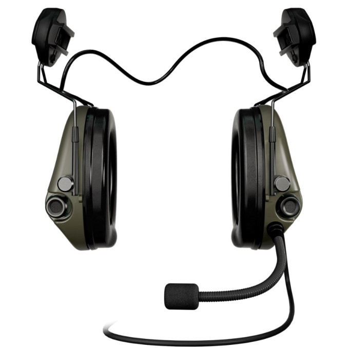 Активные наушники Sordin Supreme MIL CC с ARC Rail. Цвет: зеленый