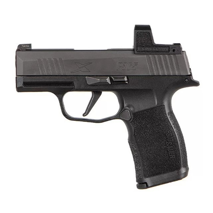 Спортивний пістолет Sig Sauer, P365X, Compact, калібр 9mm, ствол 3.1", чорний, Romeo Zero