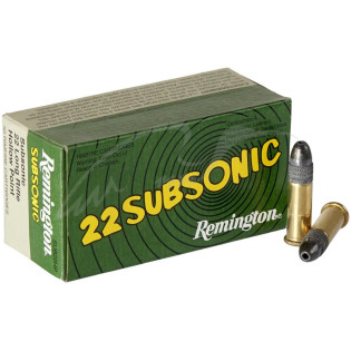 Патрон Remington Subsonic кал .22 LR куля HP маса 38 гр (2.5 г)
