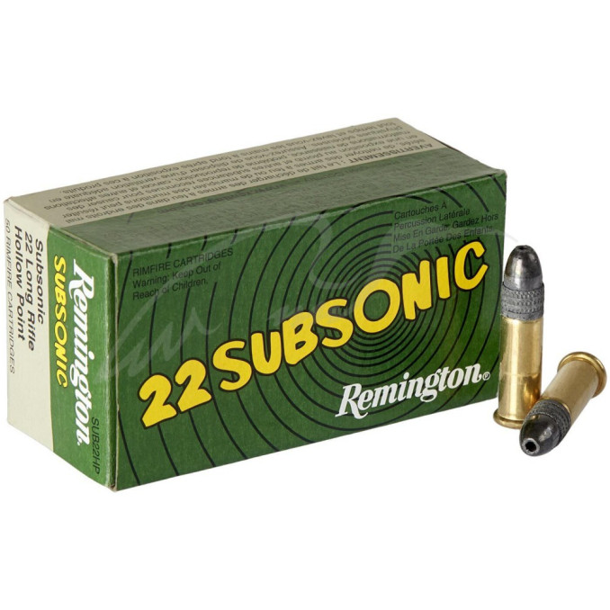 Патрон Remington Subsonic кал .22 LR куля HP маса 38 гр (2.5 г)