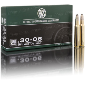 Патрон RWS кал.30-06 куля UNI Classic маса 11,7 г