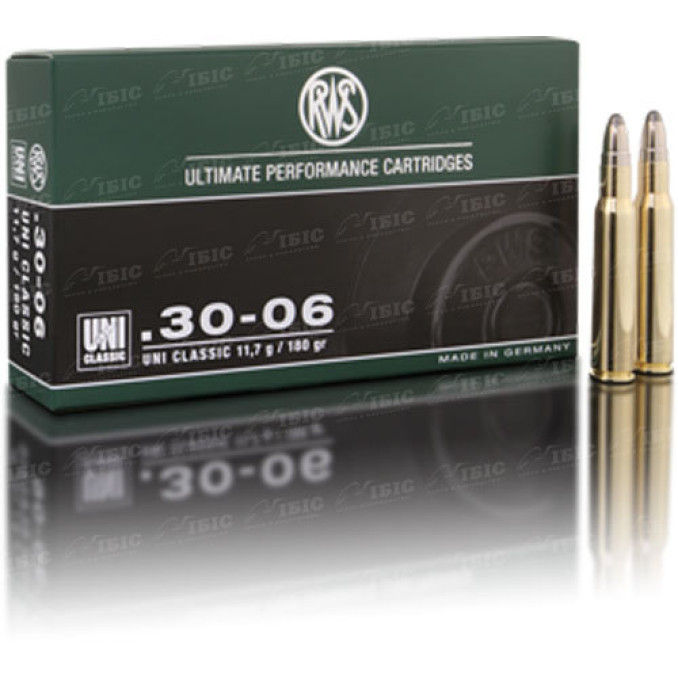 Патрон RWS кал.30-06 куля UNI Classic маса 11,7 г