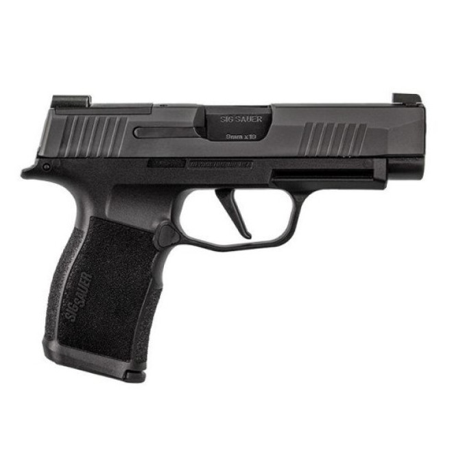 Пістолет спортивний Sig Sauer, P365 XL, з ударником, Compact, калібр 9ММ, ствол 3.7", чорний
