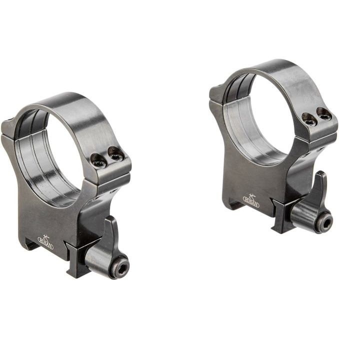 Швидкознімні кільця Rusan QR. Weaver. Сталь. Ø 34 мм. BH18 мм