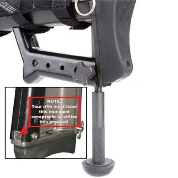 Монопод, чёрный (Must Have Monopod Socket) - Barrett Tactical