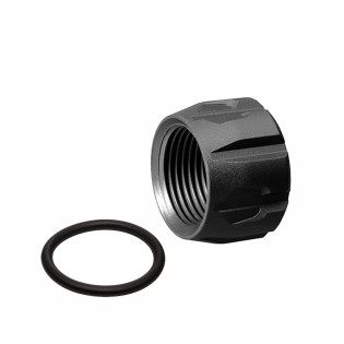 Защитная гайка для резьбы ствола ствола (1/2"-28 TPI) черный
