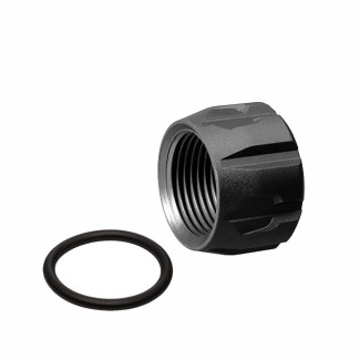 Защитная гайка для резьбы ствола ствола (1/2"-28 TPI) черный