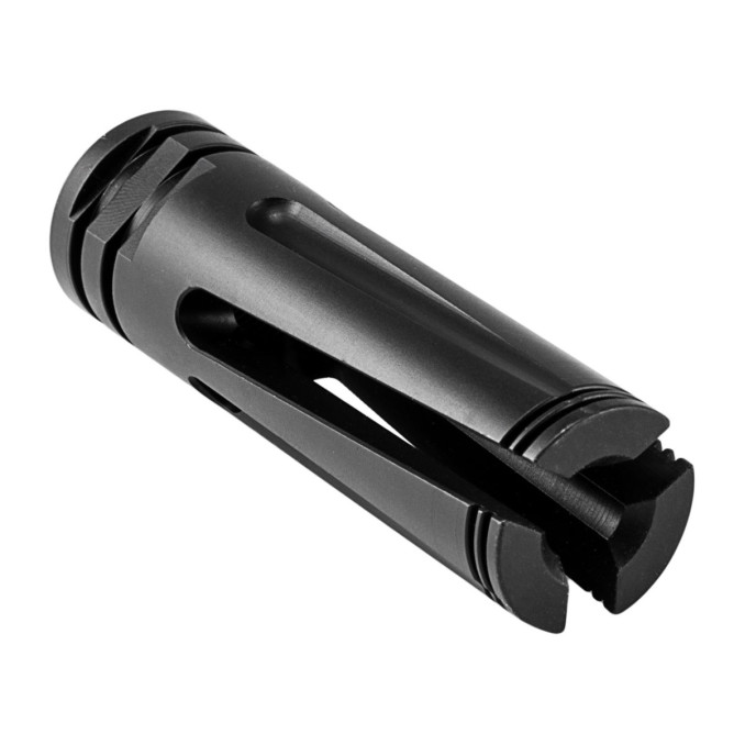 Дульний пристрій з полум'ягасником MFT EvolV AR-15  - чорний