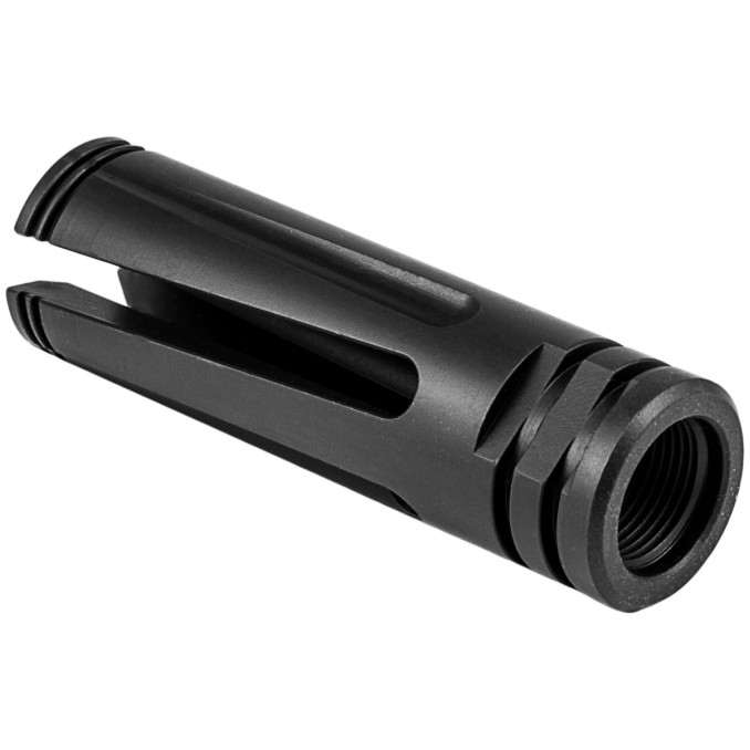 Дульний пристрій з полум'ягасником MFT EvolV AR-15  - чорний