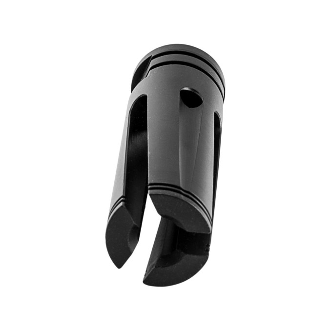 Дульний пристрій з полум'ягасником MFT EvolV AR-15  - чорний