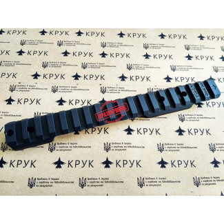 CRC 2H063 Кріплення для оптики Weatherby Vanguard Howa1500 Long Action. Кут нахилу 40 MOA