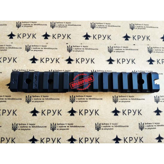 CRC 2R005 Рейка для оптики Remington 700 Short Action 15 cm. Кут нахилу 0 MOA