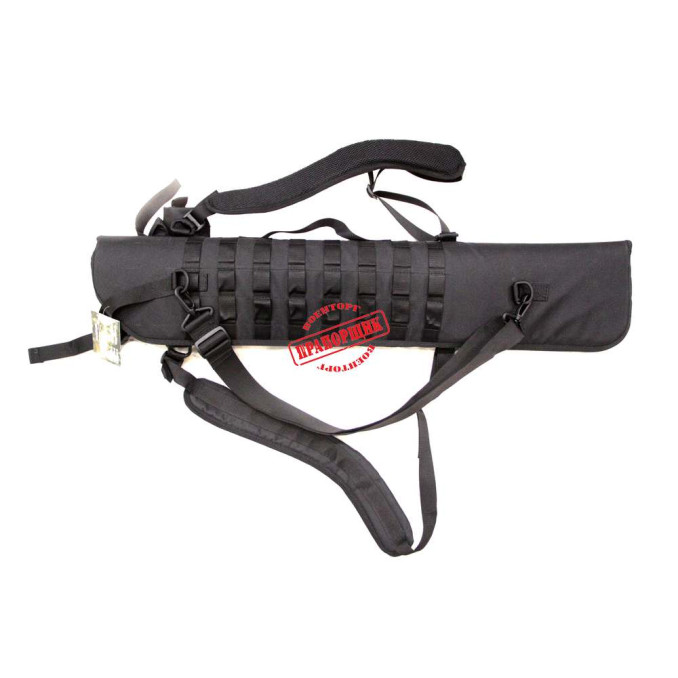 Скаббард для помпової рушниці з MOLLE чорний