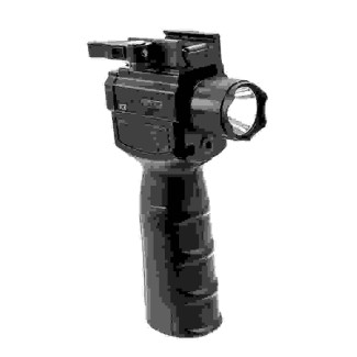 Рукоять с фонарем и лазер.целеуказателем NcStar