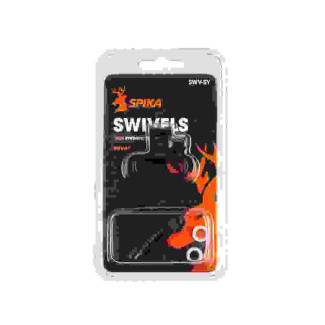 Антабки SPIKA з гвинтами по пластику, 1 дюйм