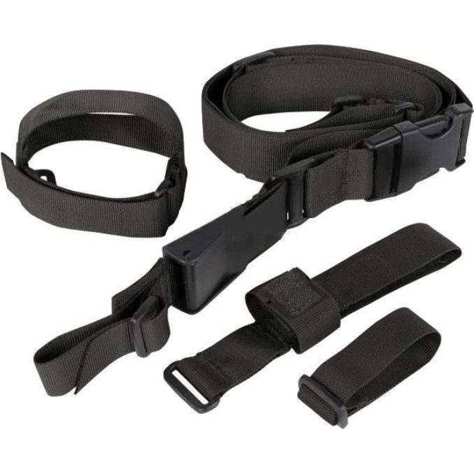 Тактичний 3-точковий ремінь Condor (black)