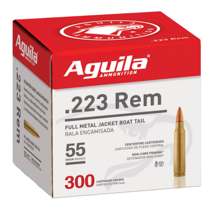 Патрон Aguila 223 FMJ 55GR