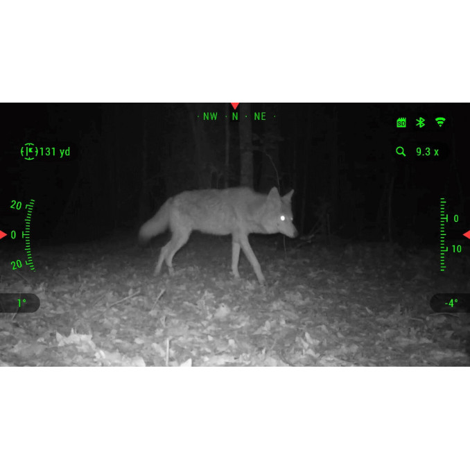 Цифровой бинокль ATN Binox 4k 4-16x c лазерным дальномером 1000м