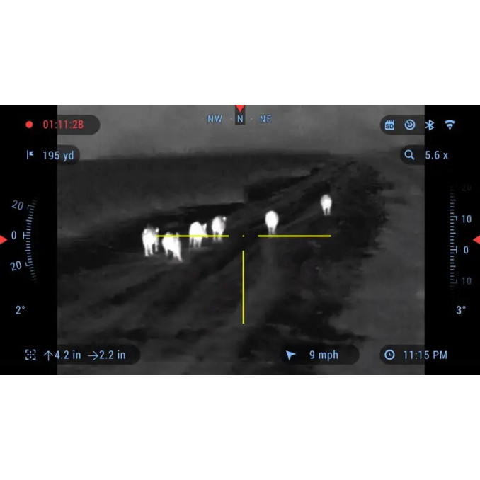 Приціл тепловізійний ATN MARS 4 640 1-10x. 830м