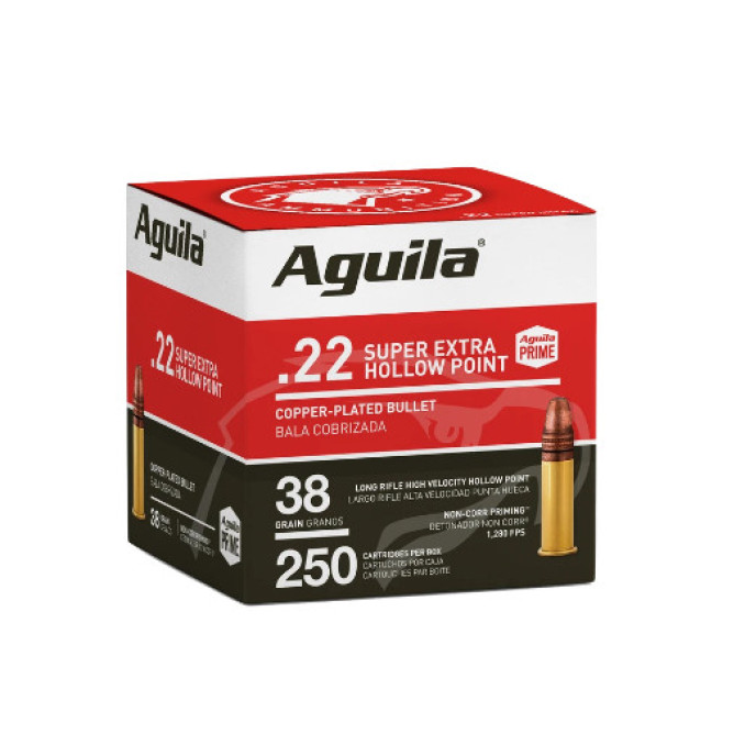 Патрон Aguila 22 LR Hollow Point CPHP 38GR