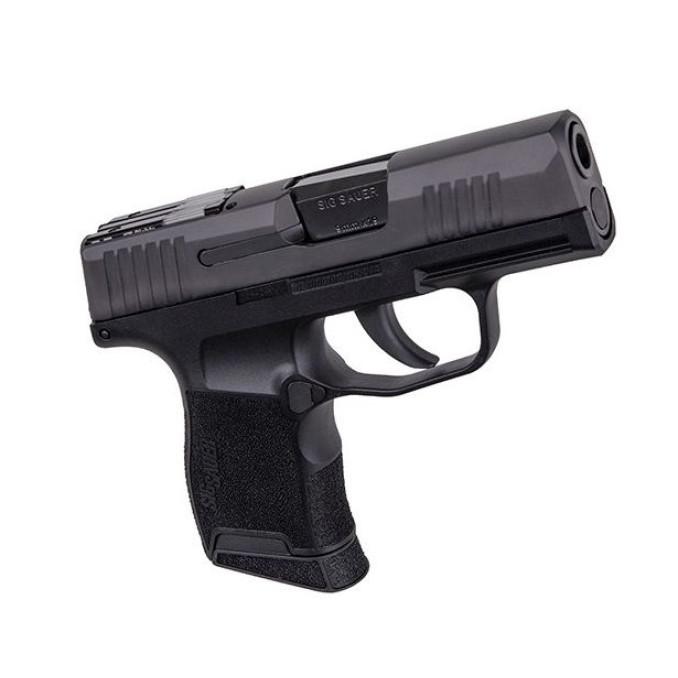 Спортивний пістолет Sig Sauer, P365 SAS, з ударним механізмом, калібр 9ММ, ствол 3.1", чорний