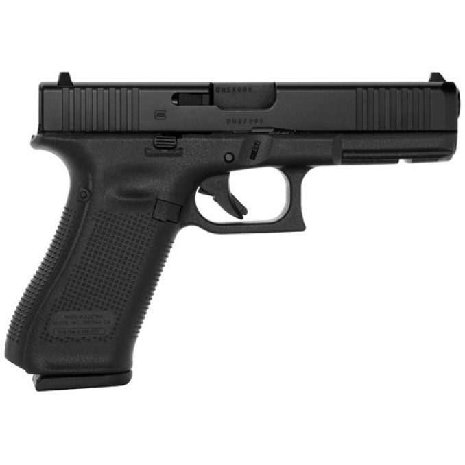 Спортивний пістолет Glock 17, Gen5, Striker Fired. Повнорозмірний, калібр 9 мм, 4,49 дюйма.